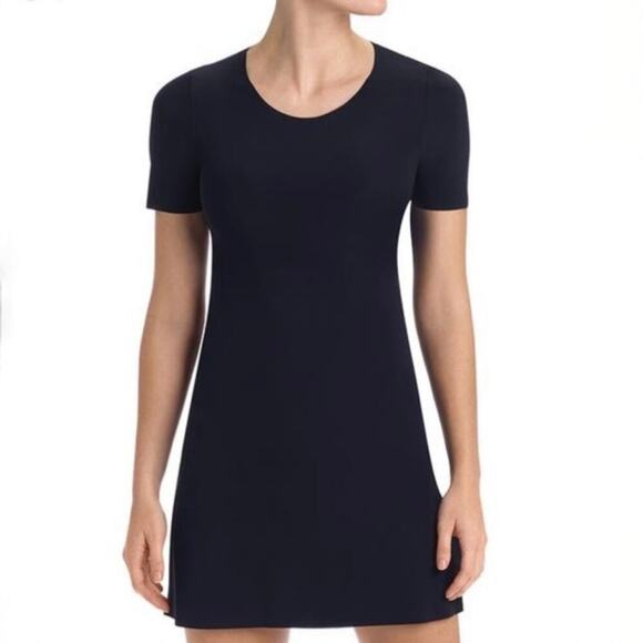 NWOT Commando Black Tee Slip Mini Dress  - Size S/M - Picture 1 of 5